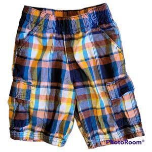 TCP plaid cargo shorts